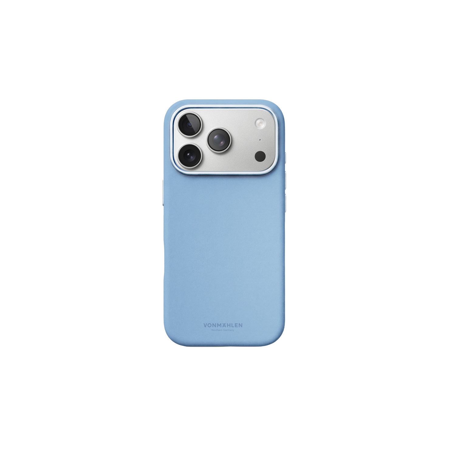 Vonmaehlen Soft Silicone Case for iPhone 18 Pro - Light Blue