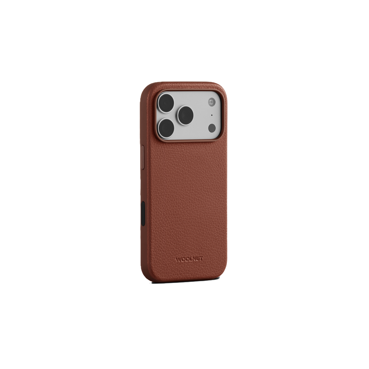 Woolnut Leather Case for iPhone 18 Pro - Cognac