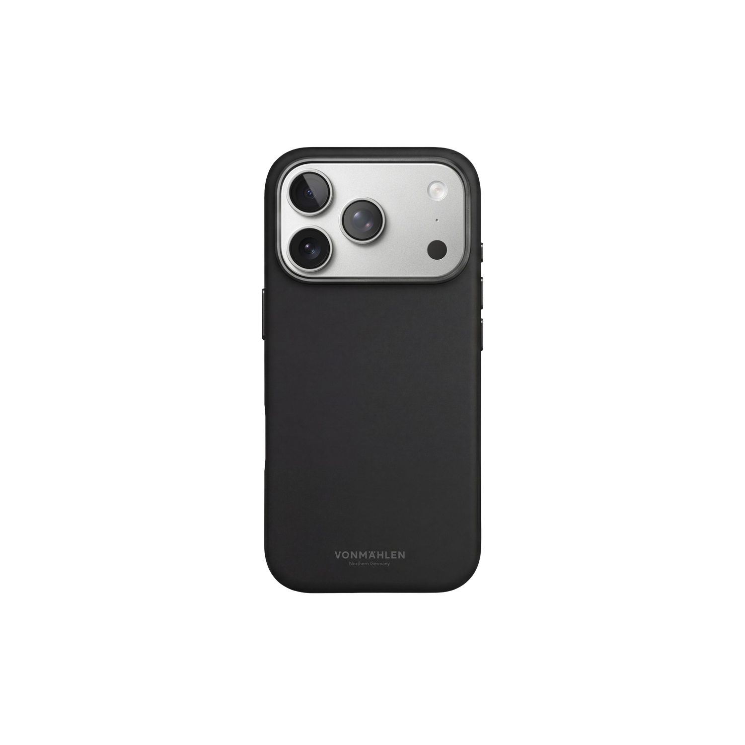 Vonmaehlen Soft Silicone Case for iPhone 18 Pro Max - Black