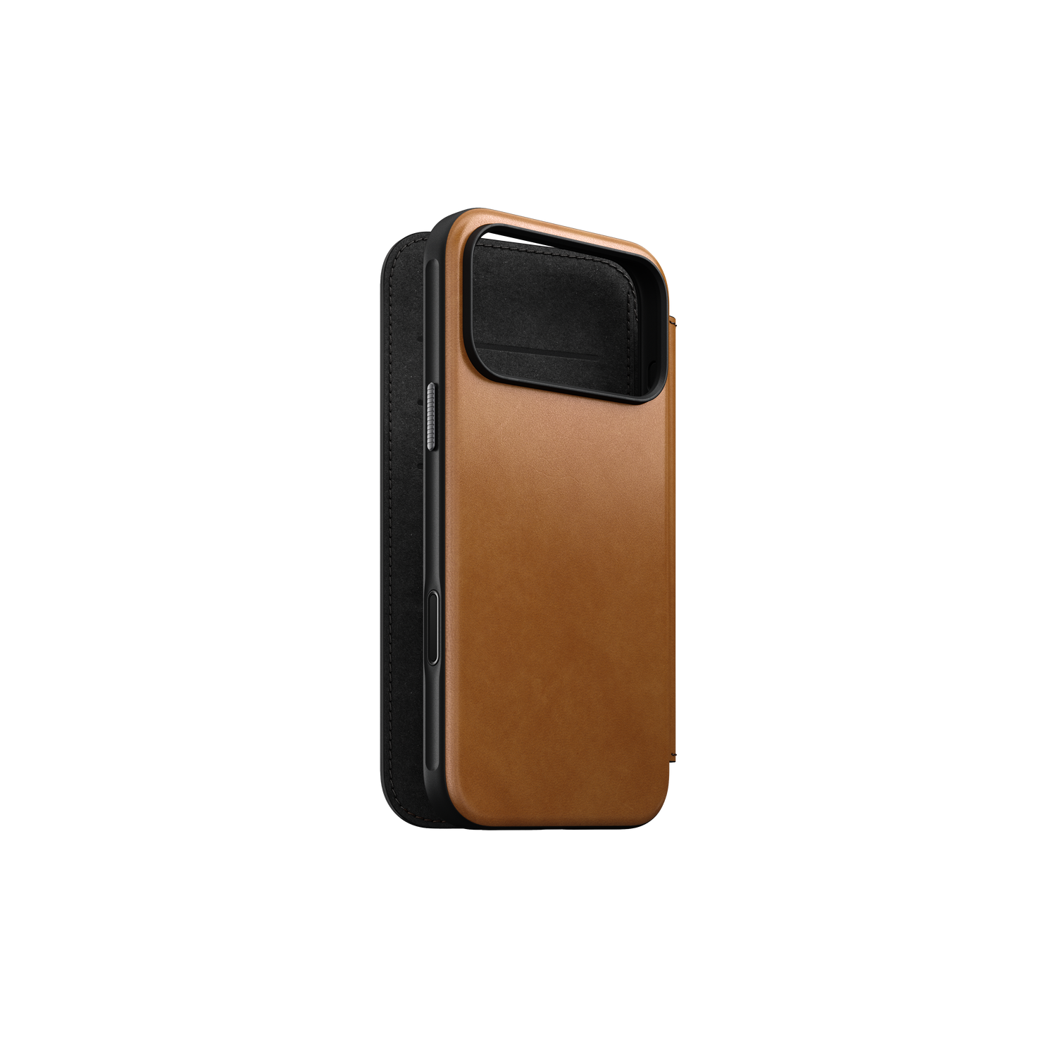 Nomad Modern Folio with Camino Leather for iPhone 18 Pro Max - English Tan