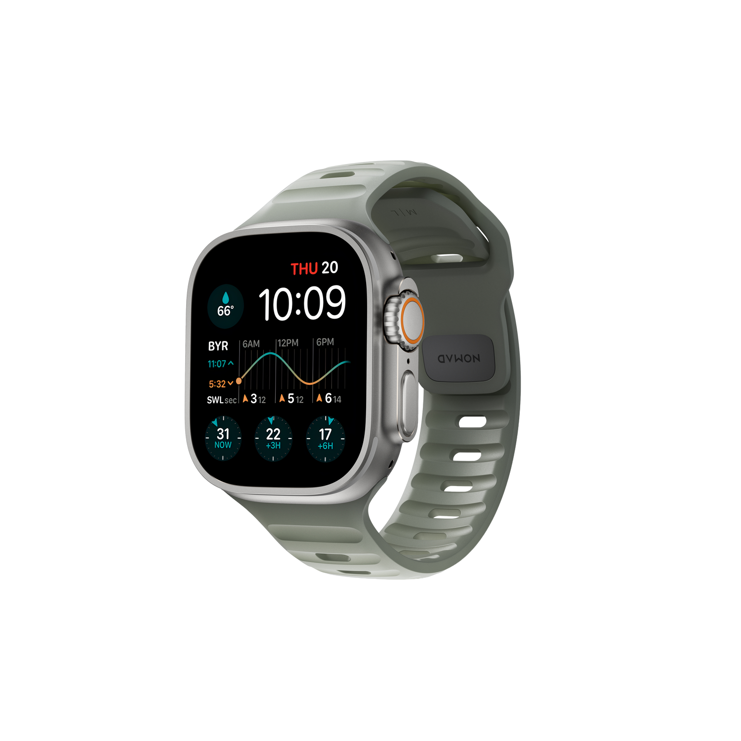 Nomad Sport Band - 46/49mm - Coastal Rock