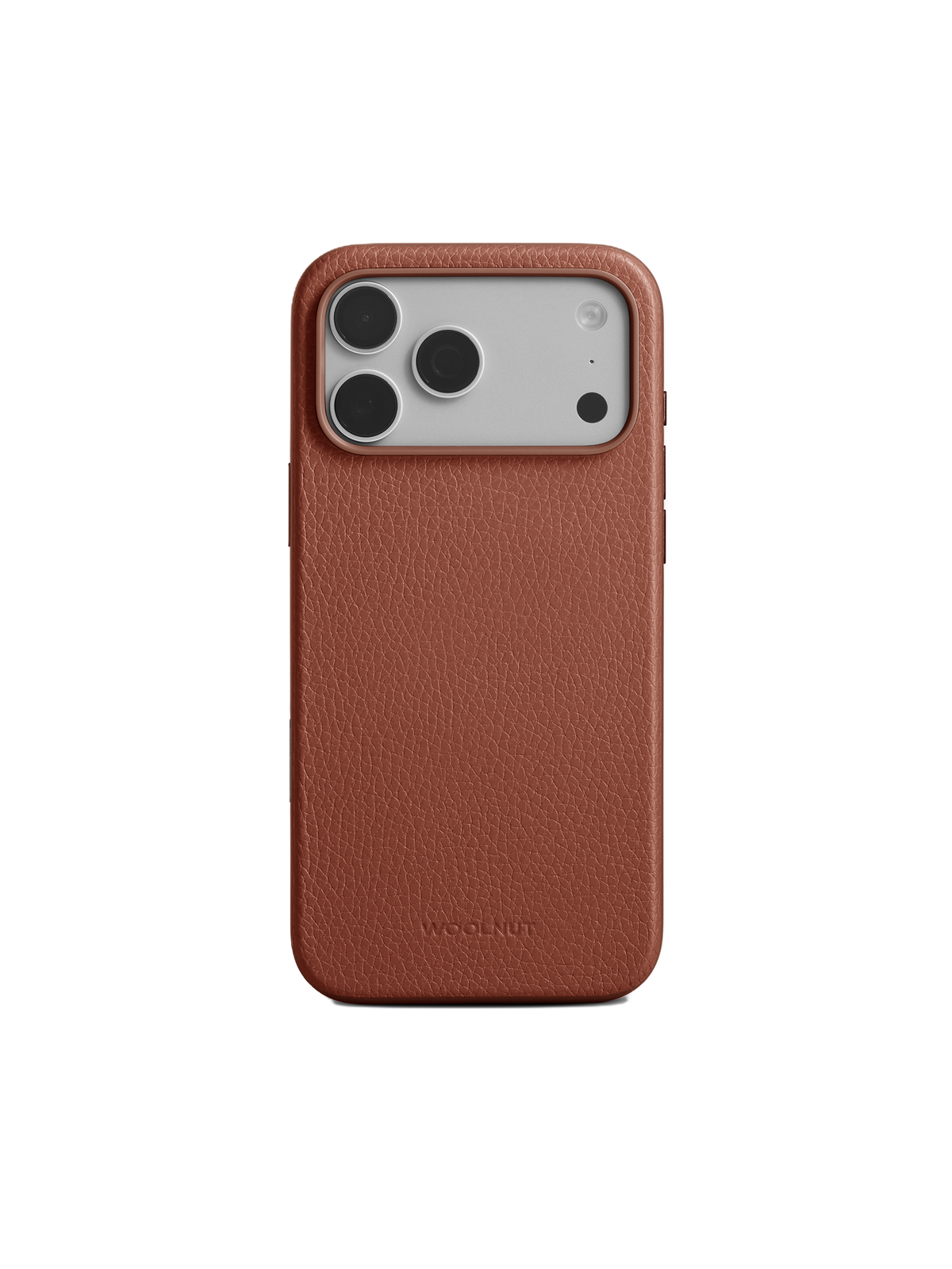 Woolnut Leather Case for iPhone 18 Pro Max - Cognac