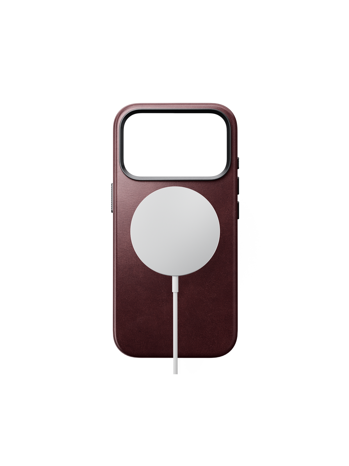 Nomad Traditional Case with Horween Leather for iPhone 18 Pro - Burgundy