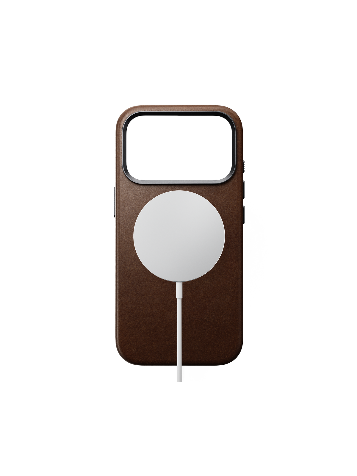 Nomad Traditional Case with Camino Leather for iPhone 18 Pro - Brown