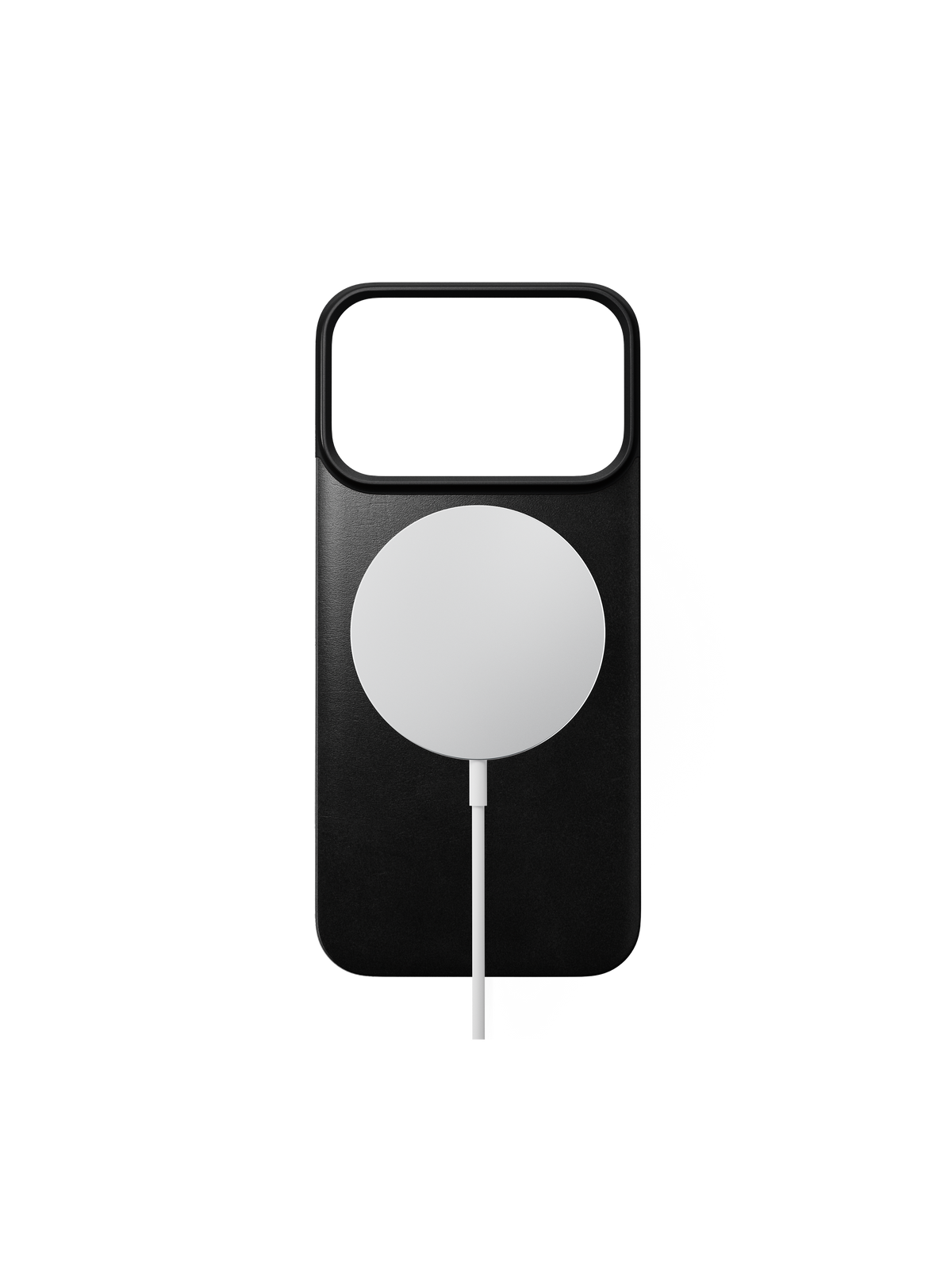 Nomad Magnetic Back with Horween Leather for iPhone 18 Pro - Black