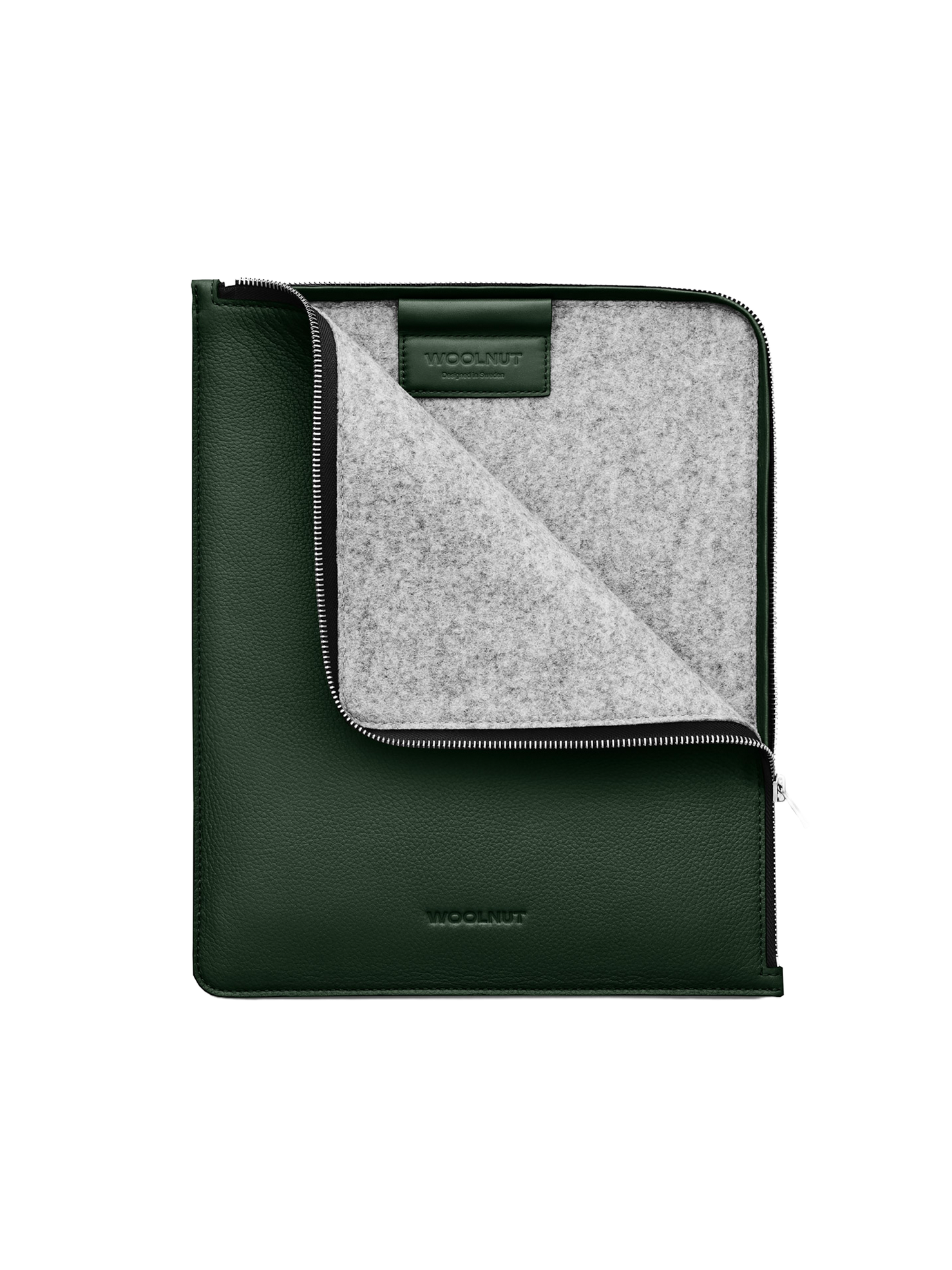 Woolnut Leather Folio for 13-inch iPad Pro & Air - Green
