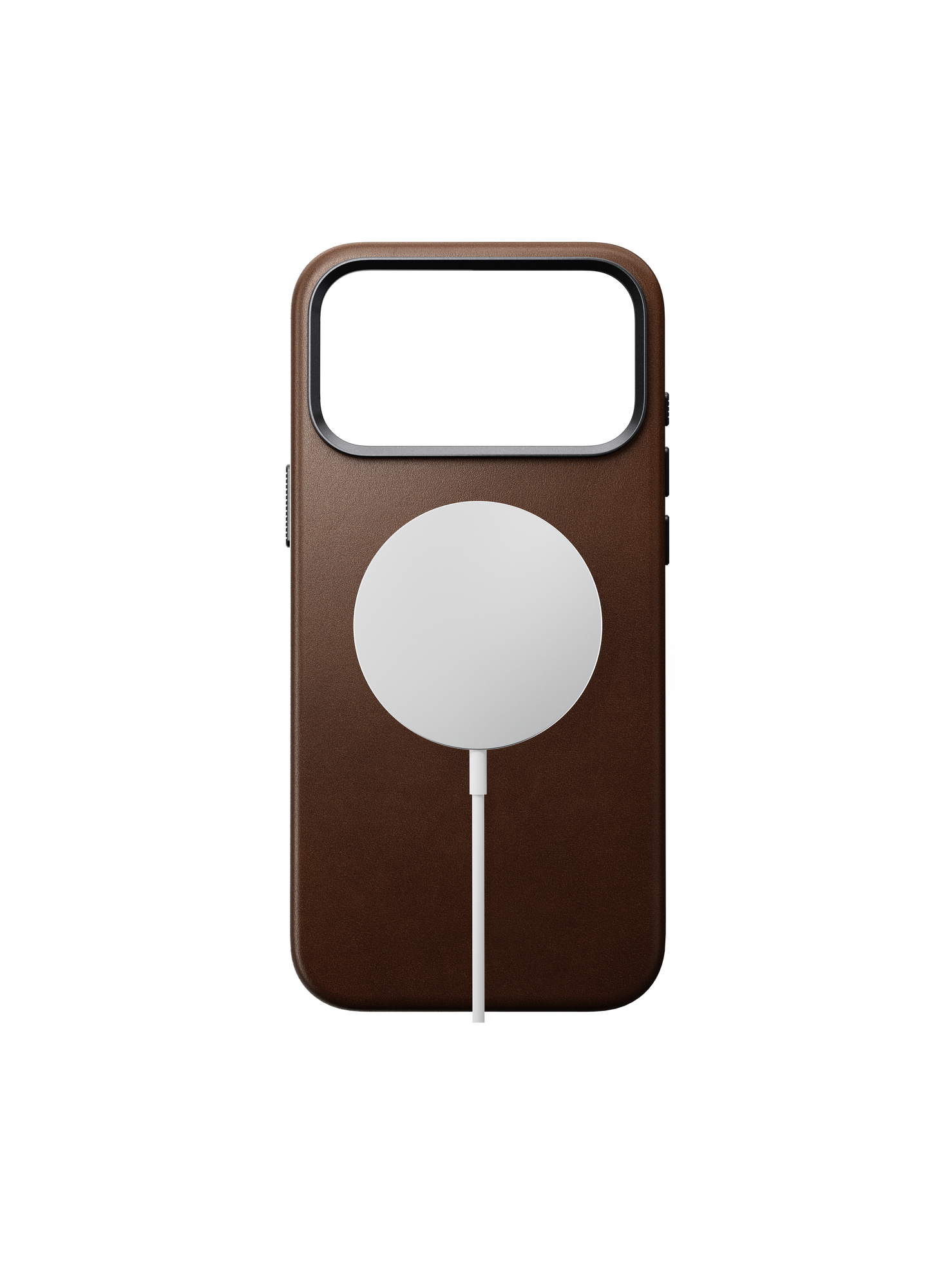 Nomad Traditional Case with Camino Leather for iPhone 18 Pro Max - Brown