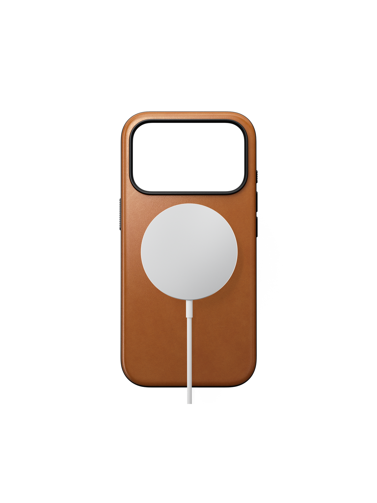 Nomad Modern Case with Horween Leather for iPhone 18 Pro - Saddle