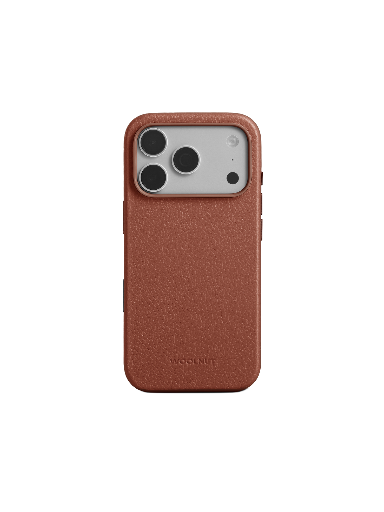 Woolnut Leather Case for iPhone 18 Pro - Cognac