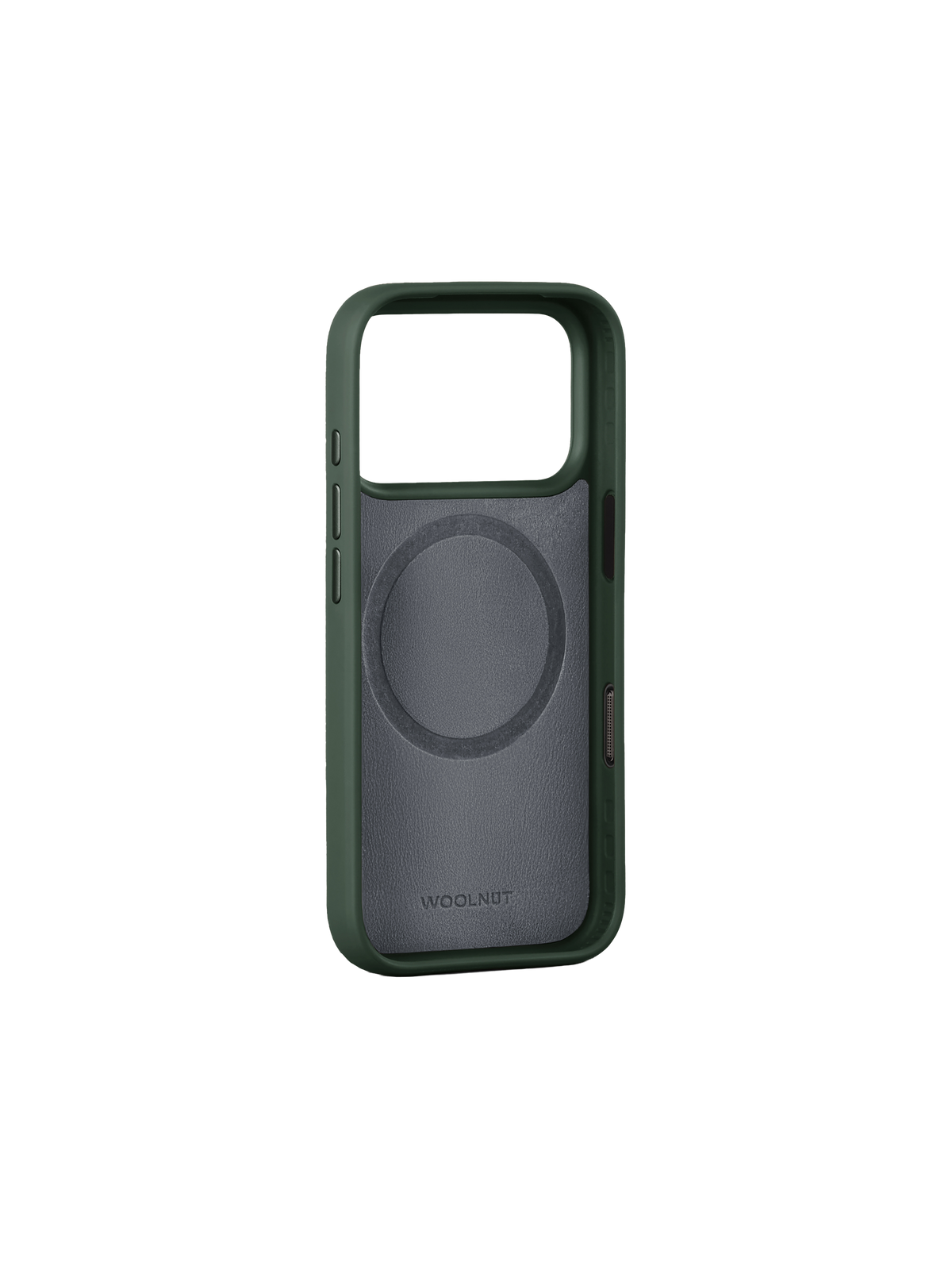 Woolnut Leather Case for iPhone 18 Pro - Green
