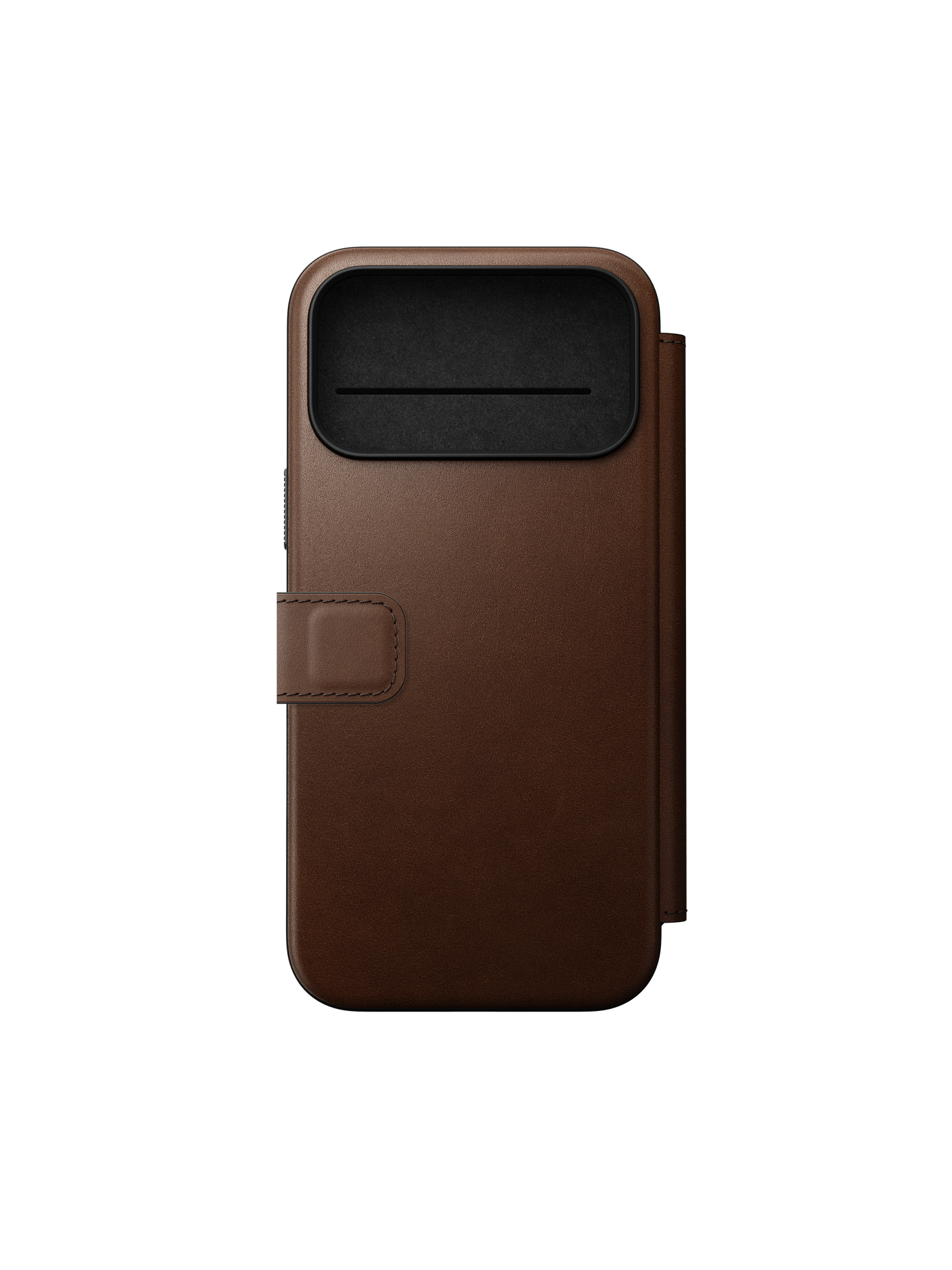 Nomad Modern Folio with Camino Leather for iPhone 18 Pro Max - Brown