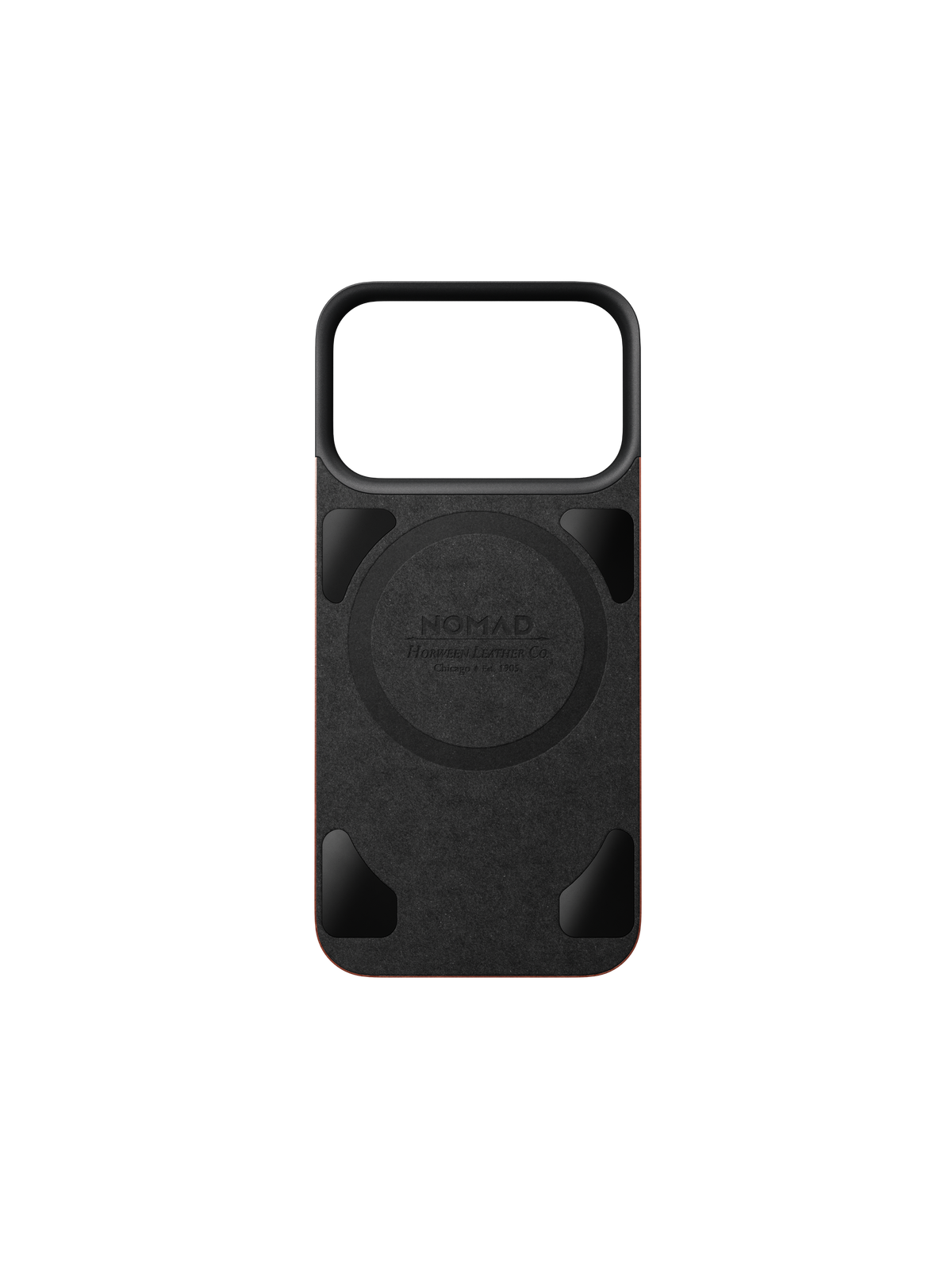 Nomad Magnetic Back with Horween Leather for iPhone 18 Pro - Olde Dublin