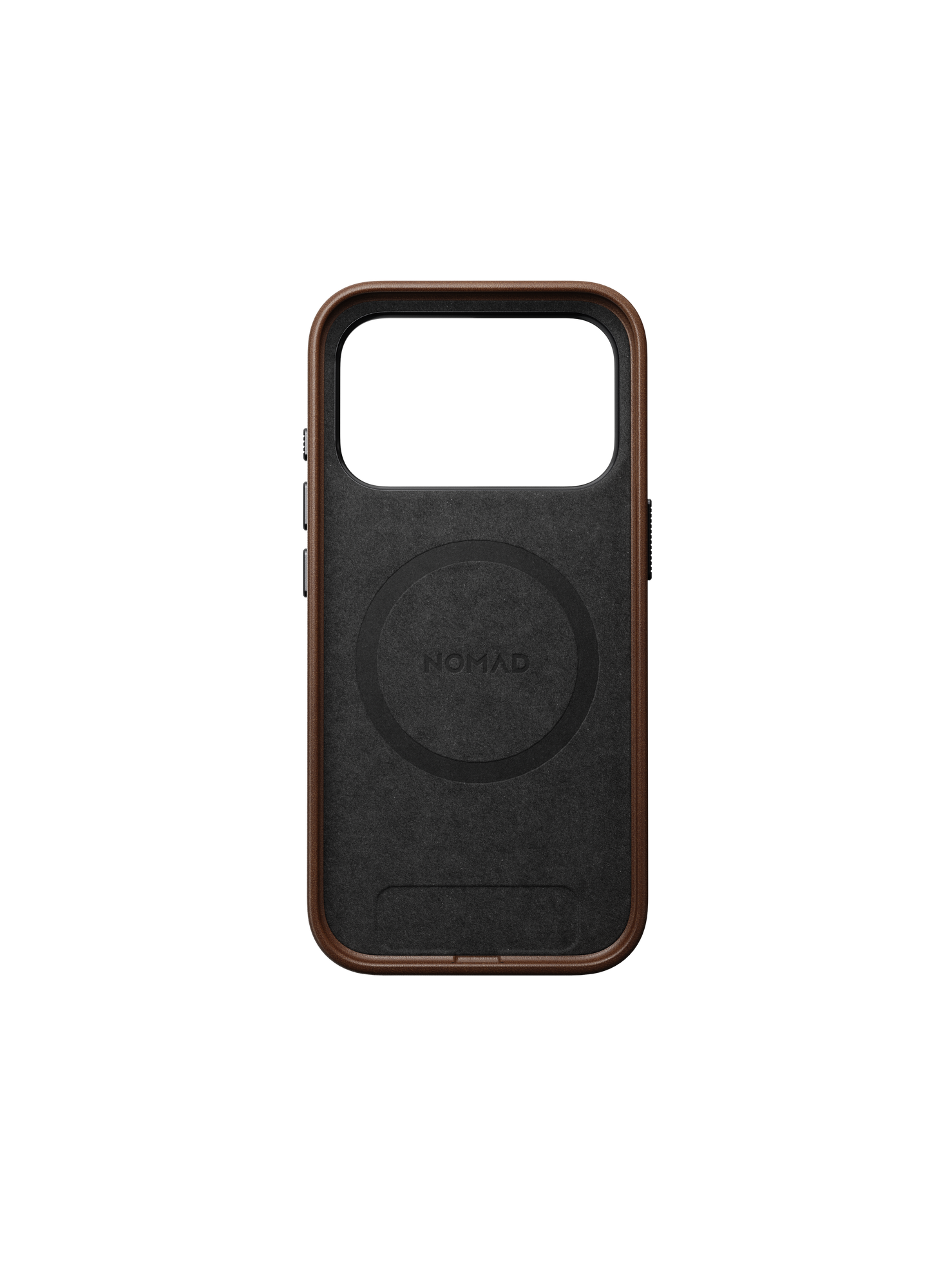 Nomad Traditional Case with Camino Leather for iPhone 18 Pro - Brown