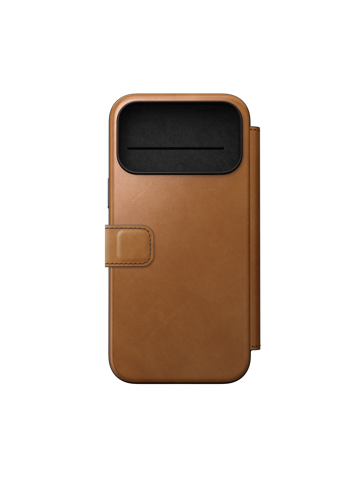 Nomad Modern Folio with Camino Leather for iPhone 18 Pro Max - English Tan