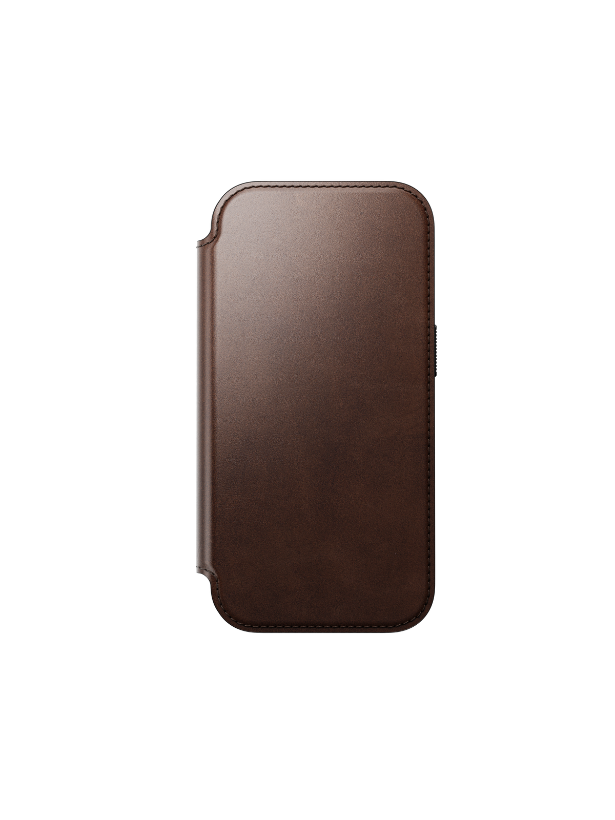 Nomad Modern Folio with Horween Leather for iPhone 18 Pro - Rustic Brown