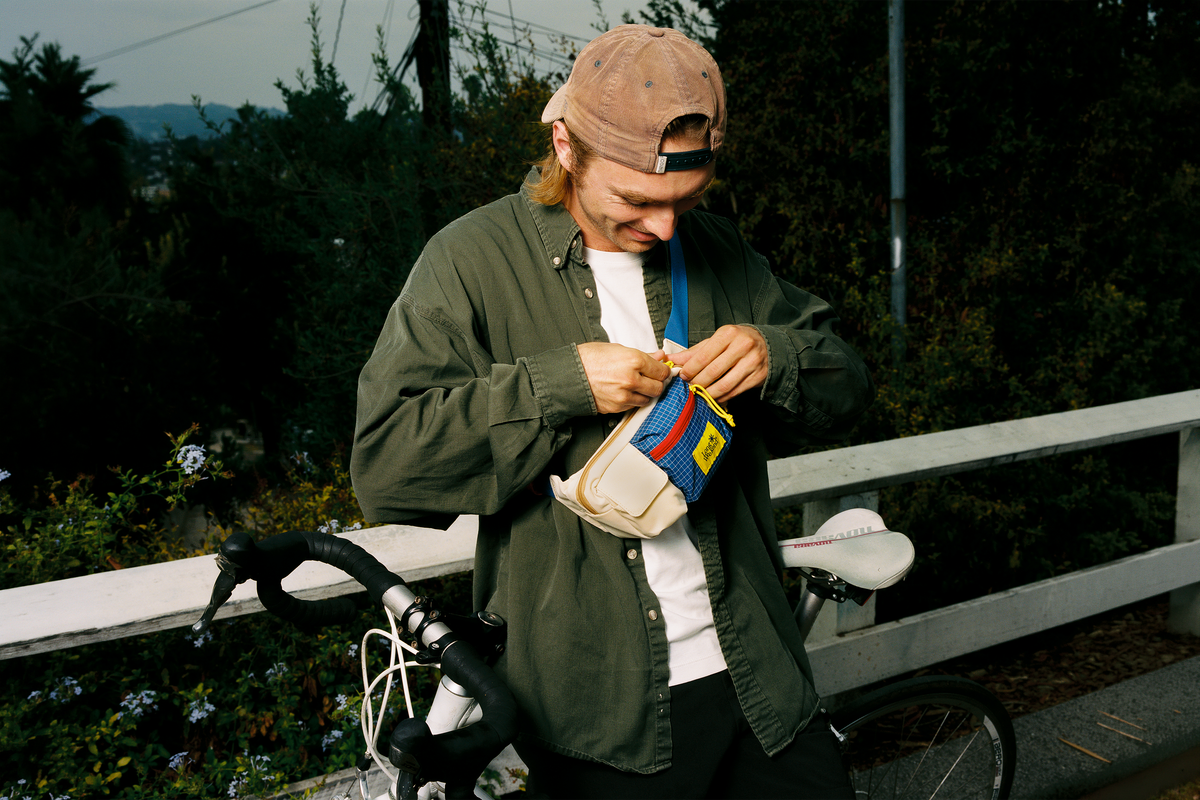 Long Weekend Monterey Sling - Creme Multi