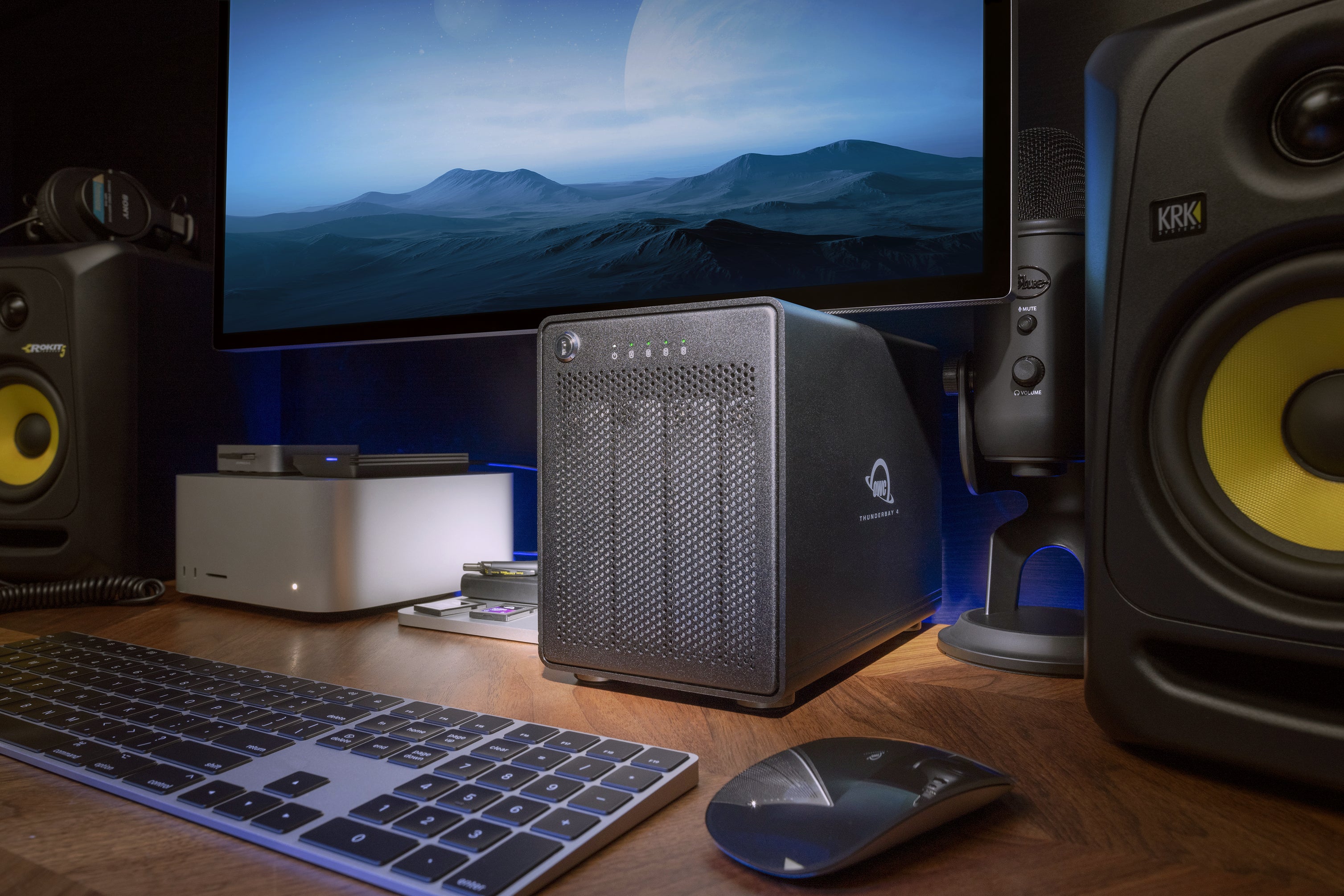 OWC 32TB Enterprise (4 x 8TB) OWC ThunderBay 4 External Storage with SoftRAID