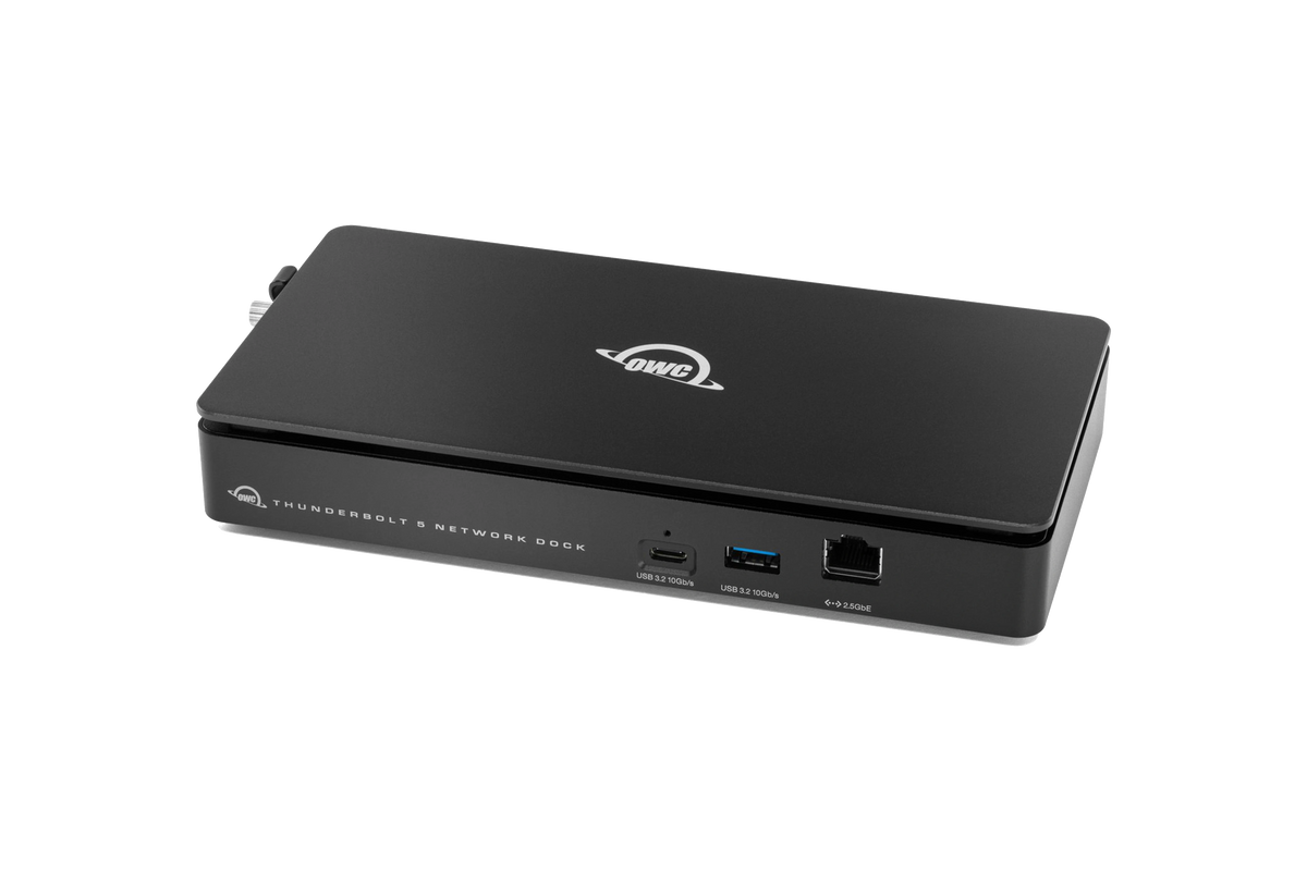 OWC Thunderbolt 5 Dual 10GbE Network Dock
