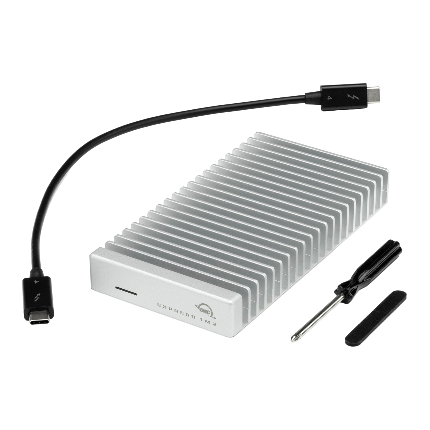 OWC Express 1M2 USB4 (40Gb/s) Bus-Powered Portable Storage Solution - 2TB NVMe SSD