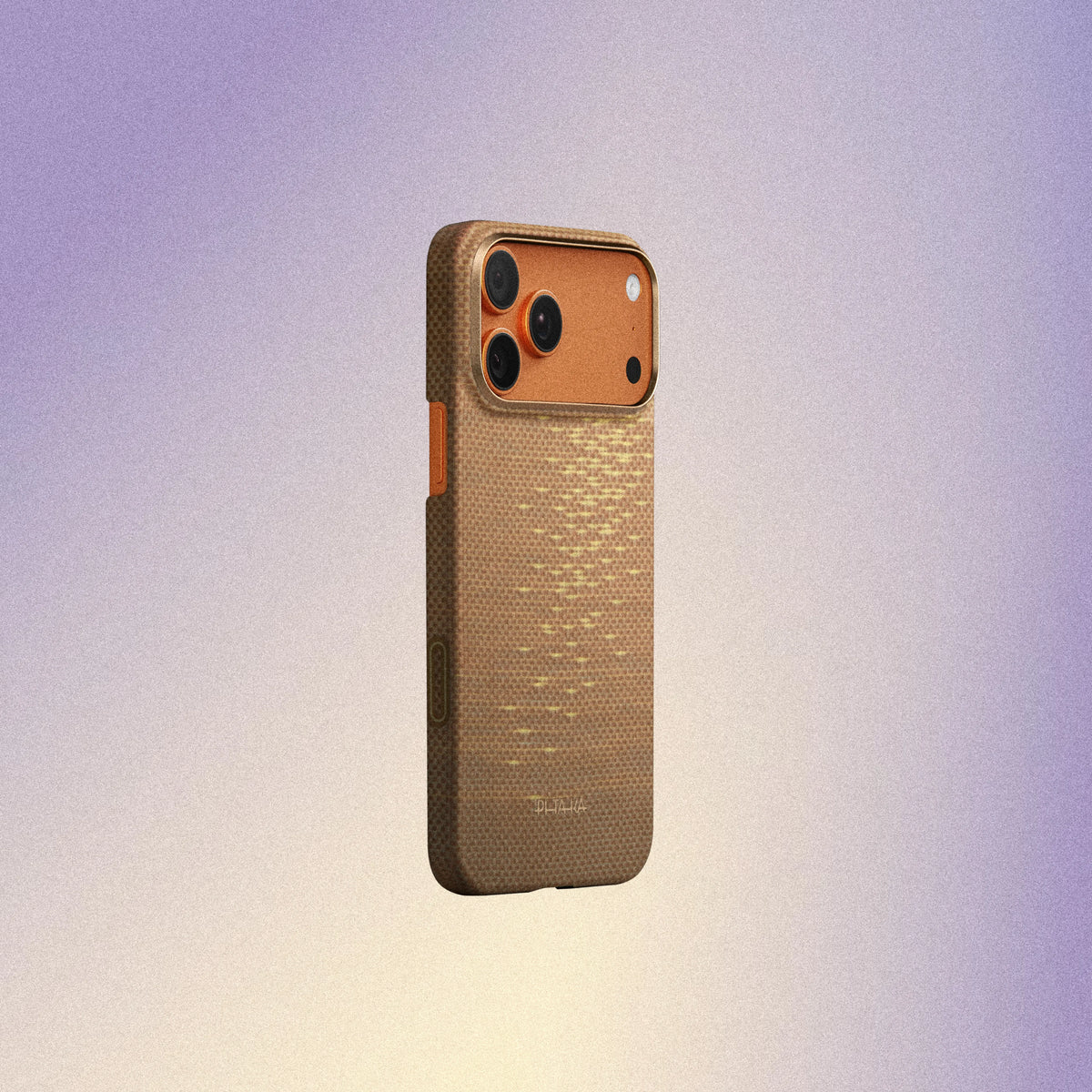 Pitaka Ultra Slim iPhone 17 Pro Max Case - Golden Glint