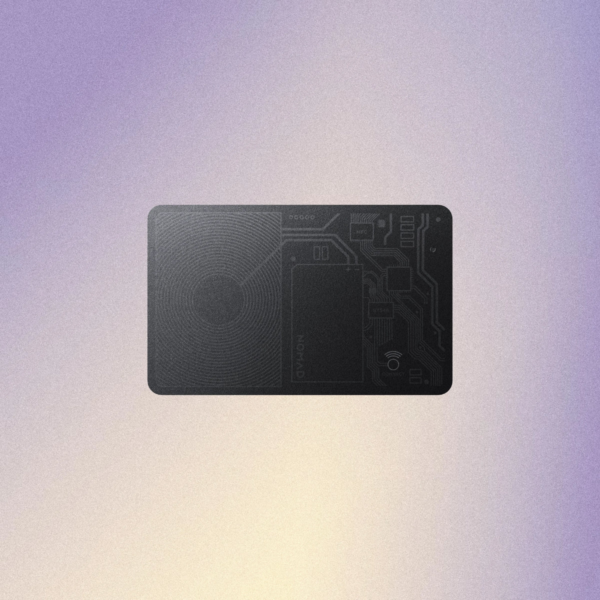 Nomad Tracking Card Air V2 - Black - Apple (Find My)