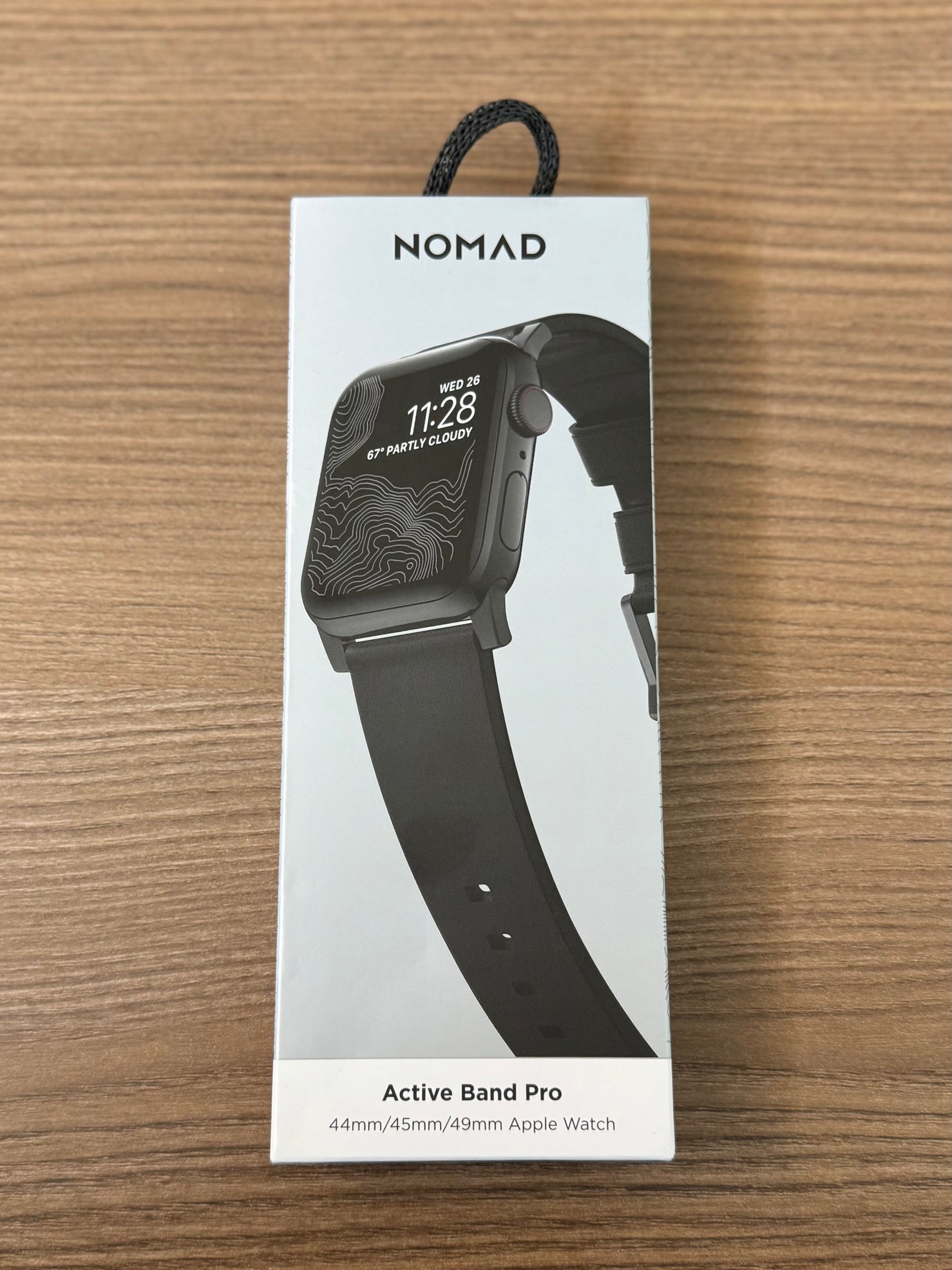 Nomad Active Band Pro - 46/49mm - Black Hardware - Black - Open Box