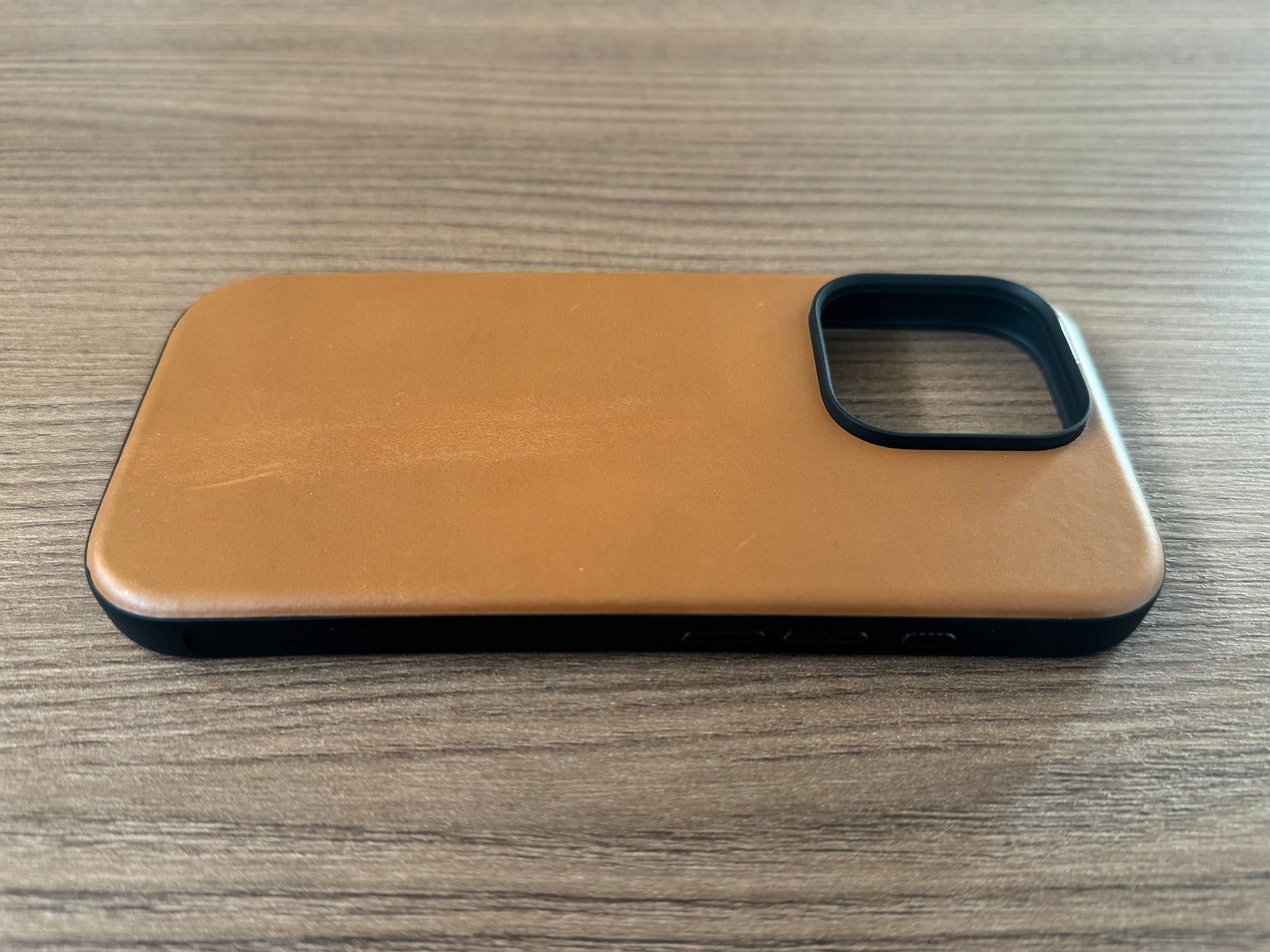 Nomad Modern Leather Case for iPhone 16 Pro - English Tan - Open Box