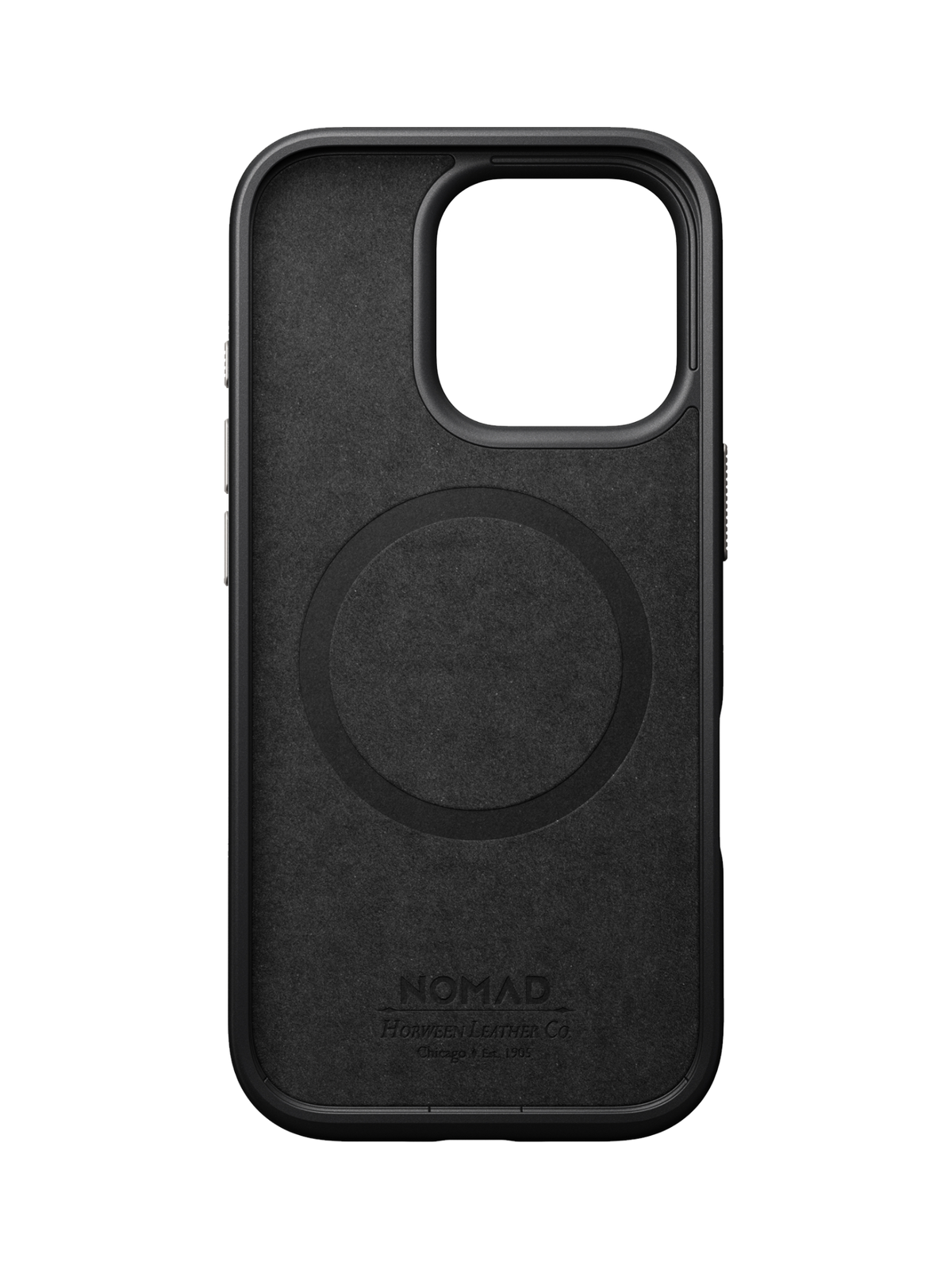 Nomad Modern Leather Case with Horween Leather for iPhone 16 Pro - Green Chrome - Limited Edition