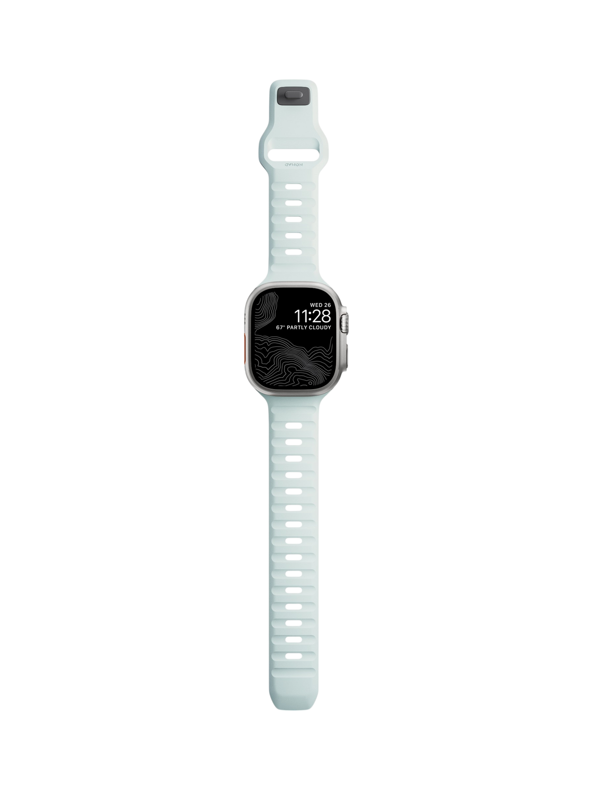Nomad Sport Band - 46/49mm - Icy Blue Glow - Limited Edition