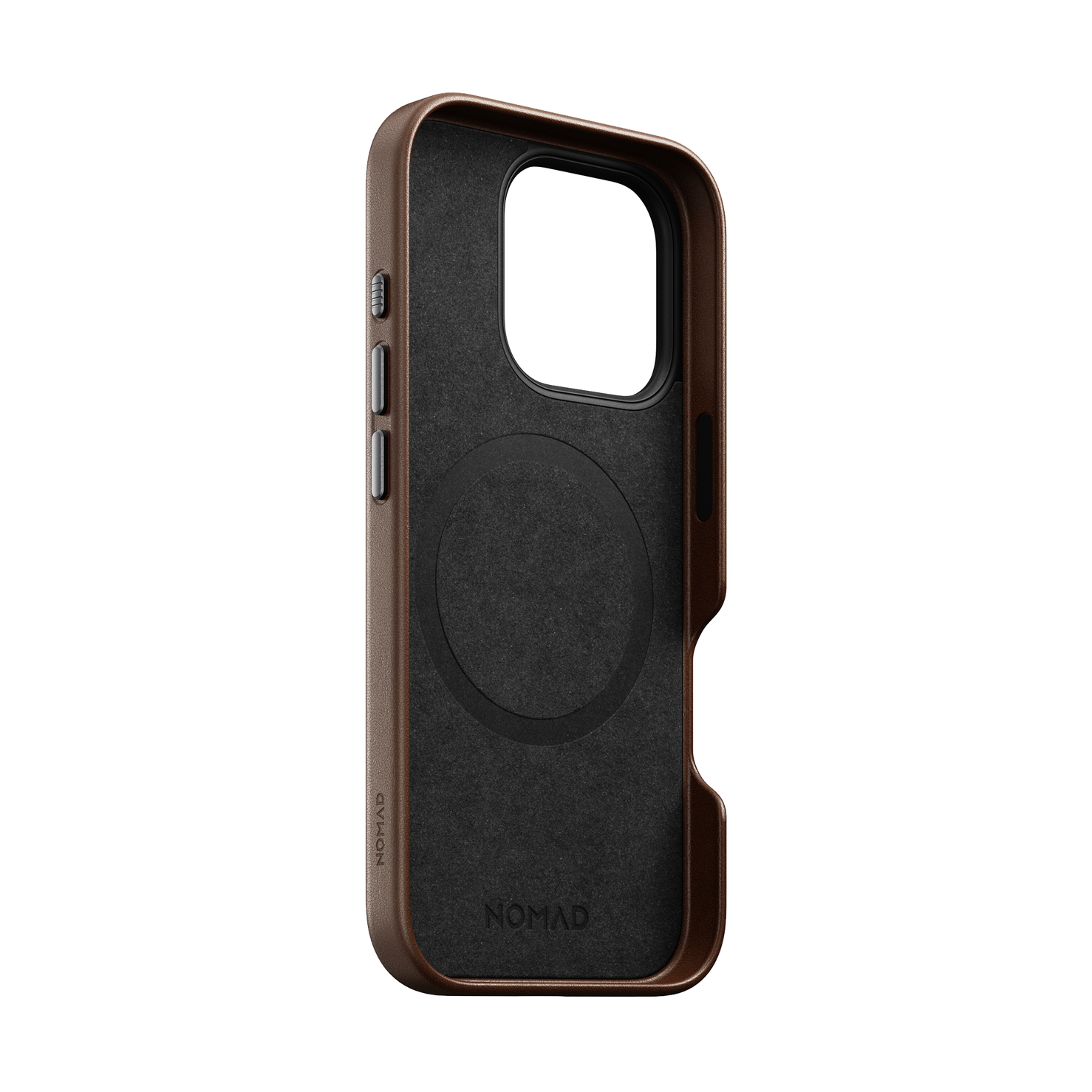 Nomad Traditional Leather Case for iPhone 16 Pro - Brown - Open Box