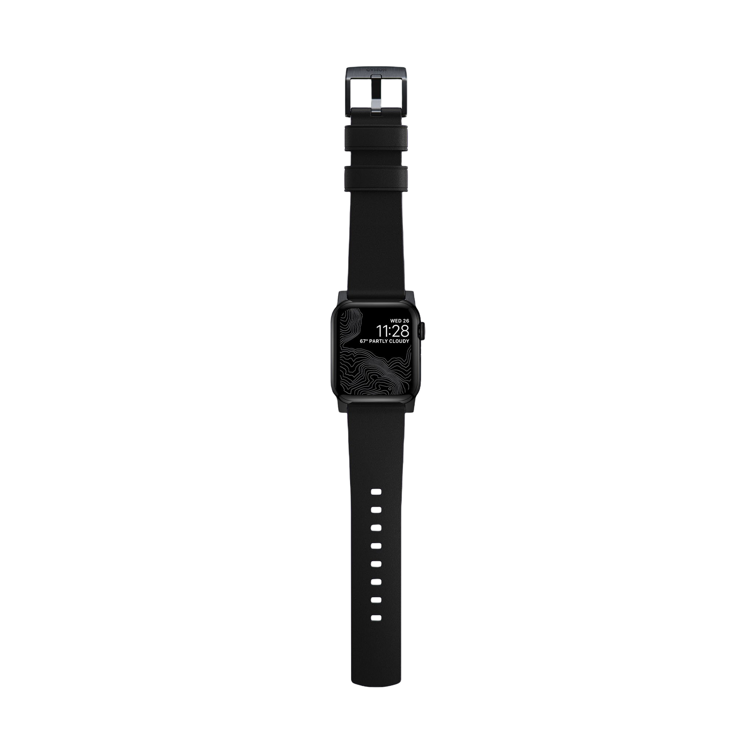 Nomad Active Band Pro - 46/49mm - Black Hardware - Black
