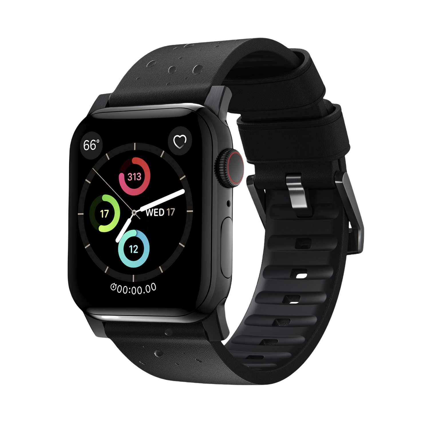 Nomad Active Band Pro - 46/49mm - Black Hardware - Black - Open Box