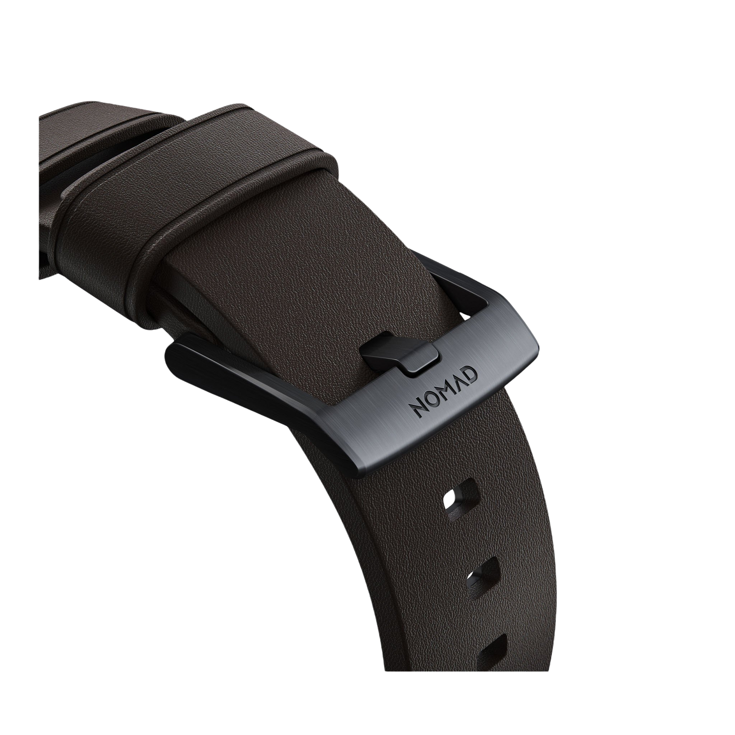 Nomad Active Band Pro - 46/49mm - Black Hardware - Brown