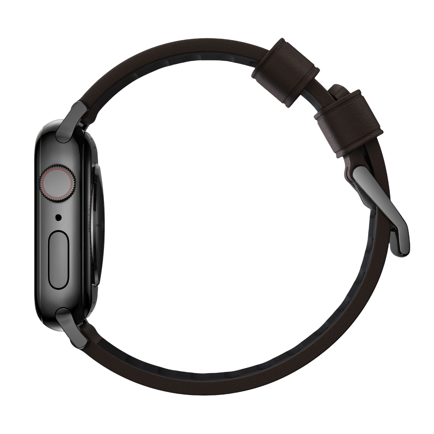 Nomad Active Band Pro - 46/49mm - Black Hardware - Brown