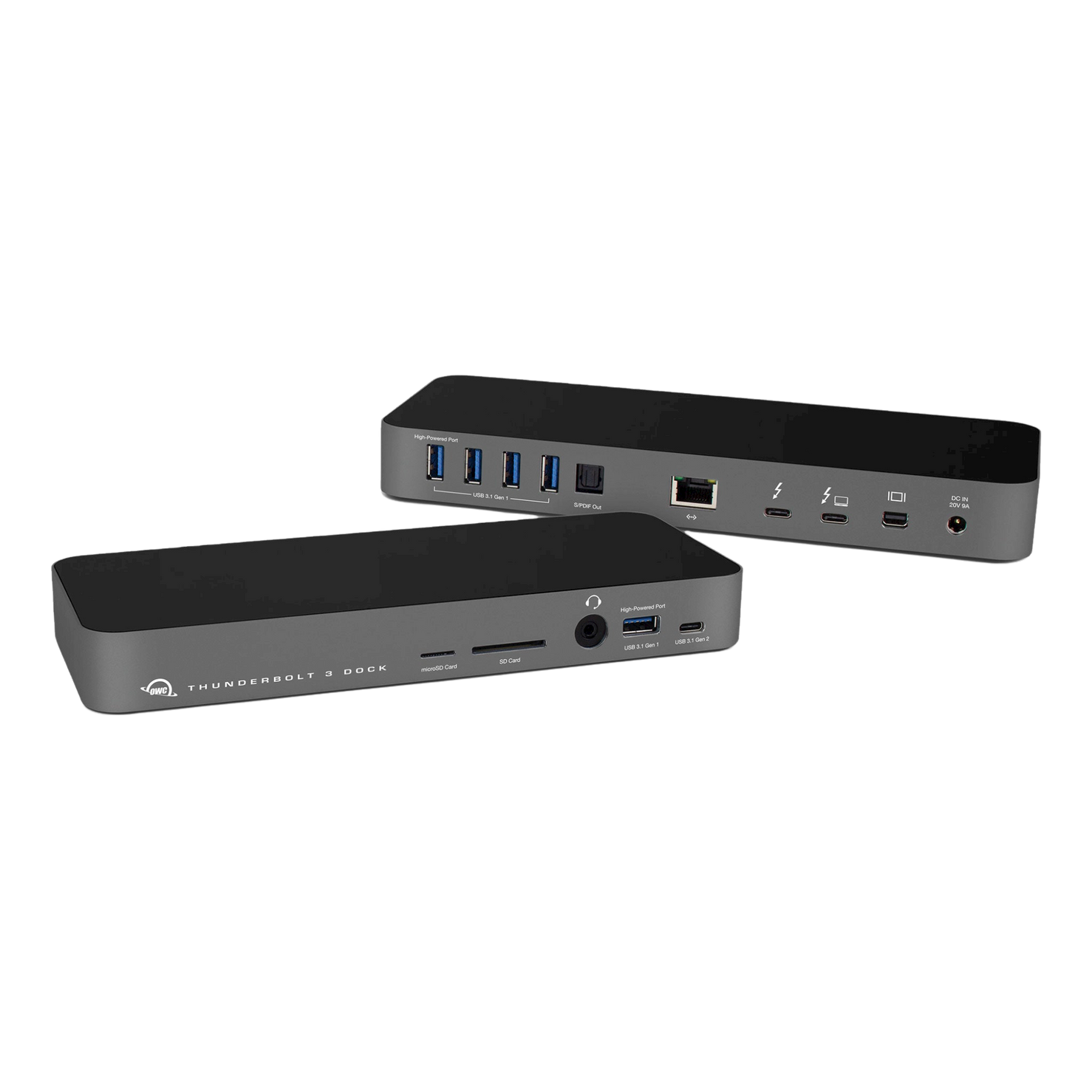 OWC 14-Port Thunderbolt Dock - UK Plug - Space Grey