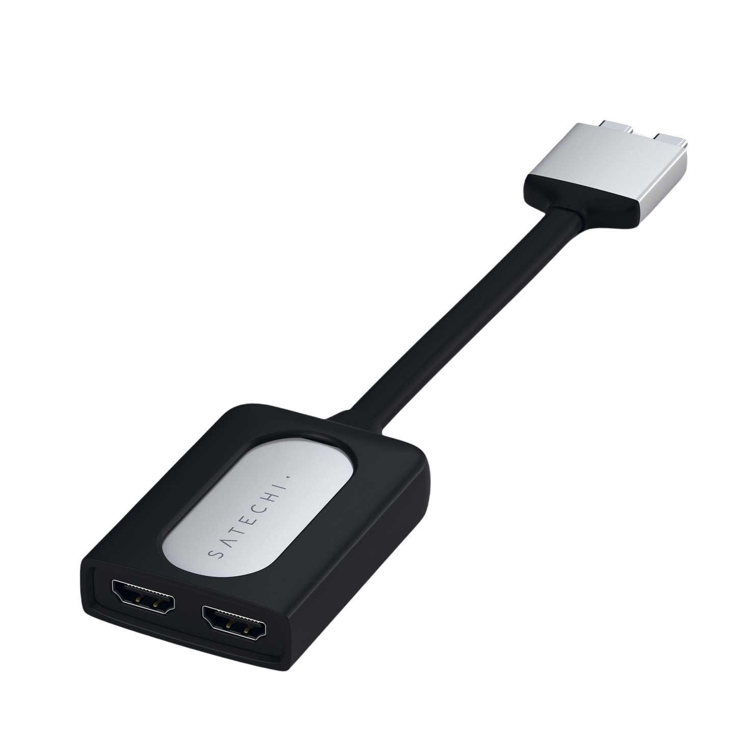 Satechi USB-C Dual HDMI Adapter - Silver