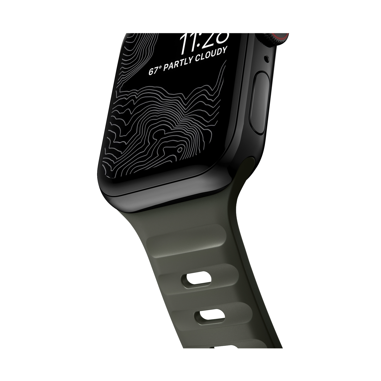 Nomad Sport Band - 46/49mm - Ash Green